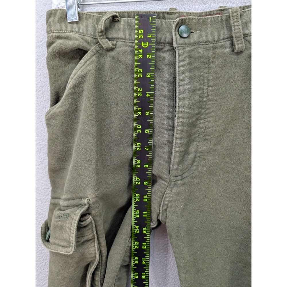 Vintage Laksen Sporting Men's 34 Cargo‎ Pants Green Hiking Hunting Goprcore 1977 - Picture 5 of 11